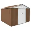 Abri de Jardin en Métal Gardiun Bristol 7,74 m² - Marron