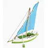 Artymon Maquette bateau en bois : Voilier monocoque Llaud Mallorquin Palma