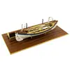 Carthagonova Maquette bateau en bois et métal : baleinier à rames Nova