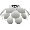 MARSET Discocó plafonnier Ø 68 cm blanc