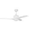 ORBEGOZO Ventilateur de plafond avec lumière et télécommande 3 pales 105 cm blanc