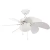 Orbegozo Orbegoz Ventilateur de Plafond 76 cm Blanc 1 E14 50W CP15076 Réf 15464