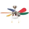 Orbegozo CC 65085 Ventilateur de Plafond pour Enfants avec Lumière 55W