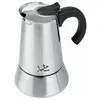 Jata Hogar Cafetière Italienne, Acier Inoxydable, Argent, 13 cm