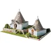 Aedes Maquette en céramique : Trulli Pugliesi, Alberobello, Italie