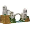 Aedes Maquette en céramique : Pont Stari Most, Mostar, Bosnie-Herzégovine