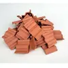 Tuile Imbriquée Rouge 30 X 30 X 10 Mm - 100 Pièces 1/10 Aedes