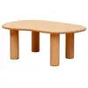 NAAN FURNITURE Table basse en pin massif naturel 93 x 35 x 72.5 cm