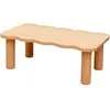 Naan Furniture Table basse en pin massif naturel 100 cm Verni