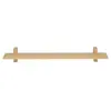 NAAN FURNITURE Etagère murale simple en bois de pin naturel 90 x 11.8 x 21 cm