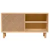 Naan Furniture Buffet 1 porte en bois massif naturel 120 x 65 x 35 cm GRANADELLA