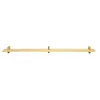 Naan Furniture Etagère murale individuelle en bois de pin naturel 180 cm