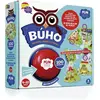 Imagiland-FUN008 Chouette Puzzles, FUN008, Bleu, 24cm x 24cm x 6cm