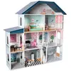 Deqube Maison De Poupée En Bois 4 étages Premium