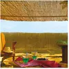 INTERMAS - Brise vue en roseau 75% occultant 2 x 5 m REEDCANE