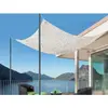 INTERMAS Filet D'ombrage Bicolore Réversible ""Sahara"" - 3 X 4 M - Gris/Blanc