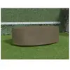 NORTENE Housse de protection pour table ovale COVERTOP - Taupe - 230 x 130 x 70 cm