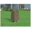 NORTENE Housse pour chaises empilée taupe 70x70 x hauteur 110cm