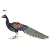 NORTENE Paon décoratif stylisé Peacky en métal - 94 x 28 x 2 cm