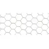 NORTENE Grillage métallique triple torsion - Gris - 1x25m - Maille 19x0,7mm