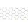 NORTENE Grillage métallique triple torsion - Gris - 1.50x25m