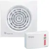 UNELVENT Kit aérateur ultra-silencieux S&P Silent 100 CZ ø100 mm