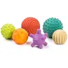 Miniland jeu de balles 7 cm caoutchouc 6 pièces