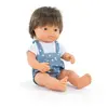 Miniland Poupée Bébé Châtain 38 Cm