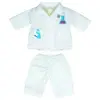 Tenue Scientifique Pour Poupées De 38 Cm Blanc