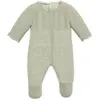 Pyjama en tricot vert pour poupées de 40cm Miniland-8231607