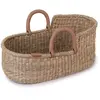 Miniland- Cesto Portabebés de Algas Dolls Panier Porte-bébé pour poupées, 31196, Beige