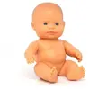 Miniland poupée bébé fille européenne 21cm - Poupée jouet éducatif