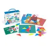 Miniland 32163 Tangram translucide, Multicolore