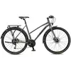 Velo de ville monty rock shimano altus 9v 700 mm argent   jaune 2022