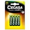 Cegasa 4 piles LR03 / LR3 AAA CEGASA SUPER ALCALINE
