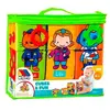 Blocs mous en tissu d'apprentissage - MOLTO - Cubes & Fun - Bleu - Multicolor - Mixte