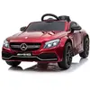 Runruntoys Voiture électrique Mercedes AMG C63 - 12V - Rouge pour enfant de 3 ans et plus
