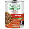 12x 400 g de Natural Trainer Medium & Maxi boeuf nourriture humide pou...
