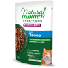 24x 85g Natural Trainer Stracceti Adult Sterilised bandes en sauce au ...
