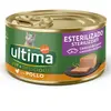 24x85g Fit & Delicious Stérilisé : poulet Ultima nourriture humide pour chat