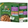 Ultima Sterilized Mix I (poulet, dinde, saumon, truite) nourriture hum...
