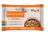 44x85g poulet, saumon Nature's Variety Bouchées en sauce pour chat + 2...