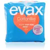 EVAX COTTONLIKE serviettes hygiéniques super avec ailes 12 unités TU