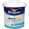 GENERIQUE Peinture plastique blanche mat mistral 4 litres. Bruguer pour interieur et exterieur. 5586674
