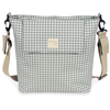 Walking Mum Sac à langer à bandoulière I Love Vichy vert