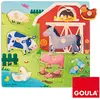 Jumbo Encastrement 7 pièces en bois :  Mamans bébés animaux de la ferme