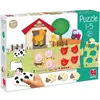 Jumbo Puzzle Géant Animaux de la Ferme Goula
