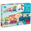 Jumbo Puzzle XXL Véhicules 18 pièces Goula
