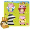 Jumbo Goula - Puzzle Les 3 Petits Cochons - Puzzle en Bois évolutif pour Enfant - dès 1-2 Ans