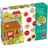 Jumbo Goula - Les 3 Petits Cochons Mémo & Loto - Jeu de Société pour Enfant - dès 2 Ans